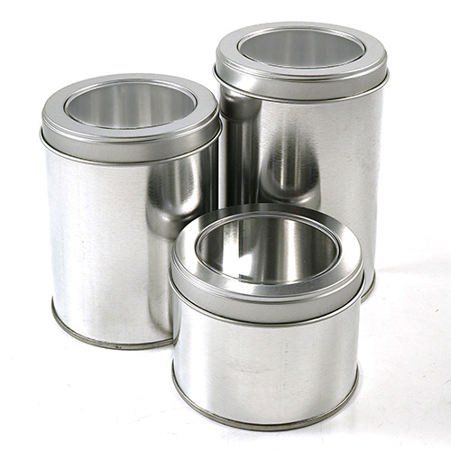 Tapa metalica exterior con ventana